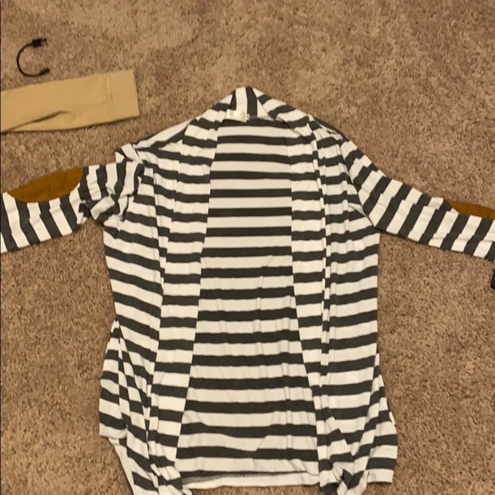 Striped Cardigan